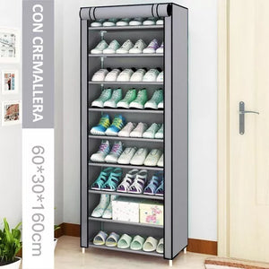 👟👠 ORGANIZADOR Y ZAPATERO DE 9 NIVELES