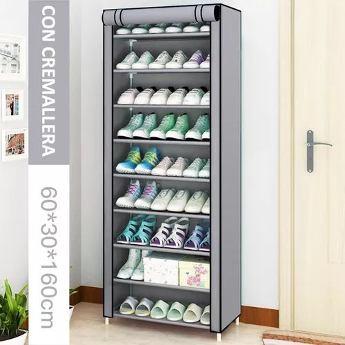 👟👠 ORGANIZADOR Y ZAPATERO DE 9 NIVELES