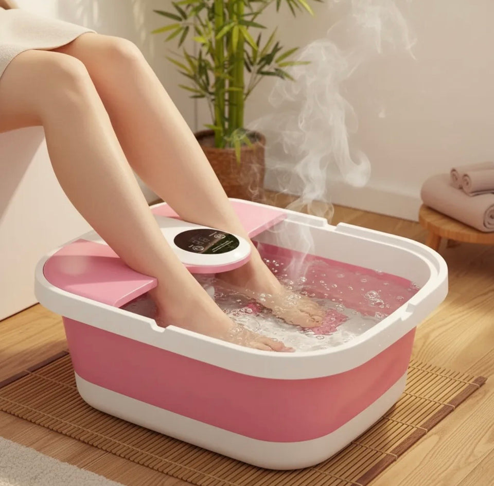 🦶💆 SPA PARA PIES MASAJEADOR PLEGABLE