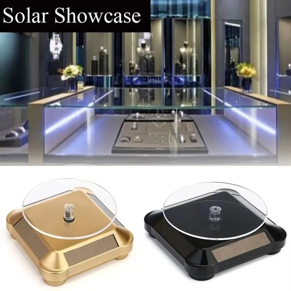 🔄☀️ BASE GIRATORIA SOLAR 360° PARA EXHIBICIÓN