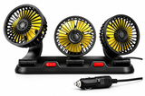 🚗❄️ VENTILADOR TRIPLE PARA CARRO DE 12V