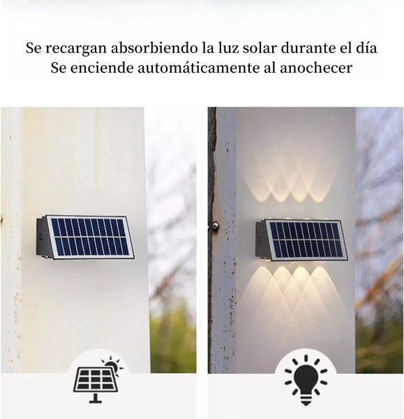 ☀️💡 REFLECTOR LED SOLAR CON SENSOR DE ENCENDIDO AUTOMÁTICO