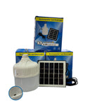 💡☀️ BOMBILLA LED SOLAR PORTÁTIL 85W CON PANEL SOLAR