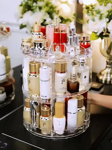 Organizador de maquillaje giratorio – Akiloconsigo